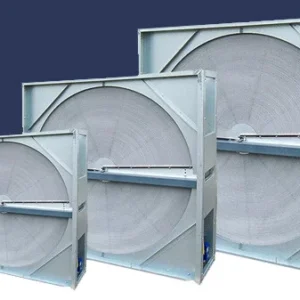 Aluminum energy recovery wheel for HVAC systems - 80% efficiency